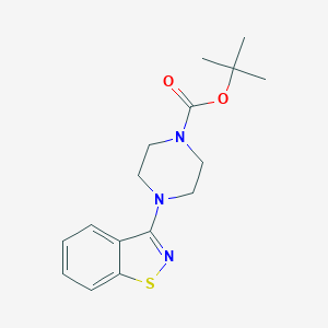 tert-Butyl 4-(benzo[d]isothiazol-3-yl)piperazine-1-carboxylate