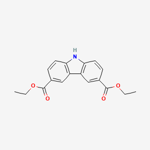 molecular formula C18H17NO4 B1632908 Diethyl 9H-carbazole-3,6-dicarboxylate 