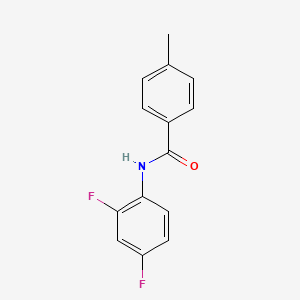 N-(2,4-difluorophenyl)-4-methylbenzamide