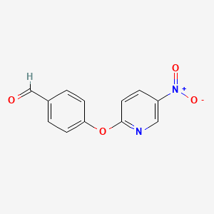 4-[(5-Nitropyridin-2-yl)oxy]benzaldehyde
