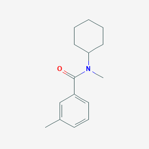 N-cyclohexyl-N,3-dimethylbenzamide