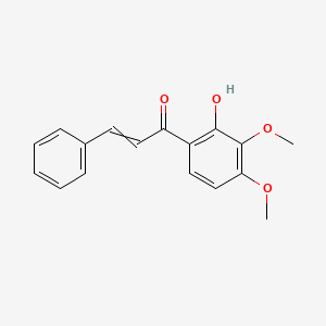 1-(2-Hydroxy-3,4-dimethoxyphenyl)-3-phenylprop-2-en-1-one