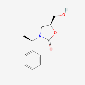 (5S)-5-(Hydroxymethyl)-3-[(1R)-1-phenylethyl]-2-oxazolidinone