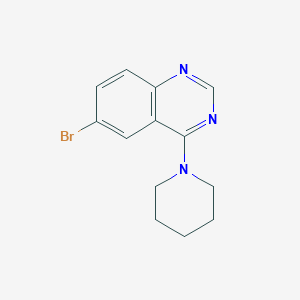 6-Bromo-4-(1-piperidinyl)quinazoline