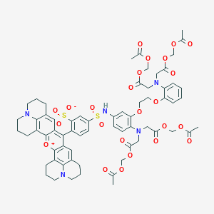 molecular formula C65H69N5O24S2 B163299 Calcium crimson CAS No. 138067-54-6