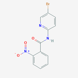 N-(5-bromopyridin-2-yl)-2-nitrobenzamide