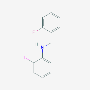 N-(2-fluorobenzyl)-2-iodoaniline