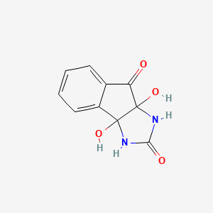 3a,8a-Dihydroxy-1,3,3a,8a-tetrahydroindeno[1,2-d]imidazole-2,8-dione
