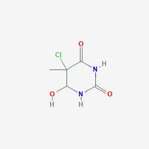5-Chloro-6-hydroxy-5,6-dihydrothymine
