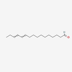 molecular formula C16H28O B1633008 (Z,Z)-11,13-Hexadecadienal 