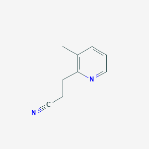 3-(3-Methylpyridin-2-yl)propanenitrile