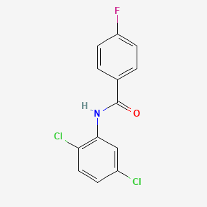 N-(2,5-dichlorophenyl)-4-fluorobenzamide