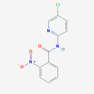 N-(5-chloropyridin-2-yl)-2-nitrobenzamide