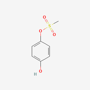 molecular formula C7H8O4S B1633051 4-Hydroxyphenyl methanesulfonate 