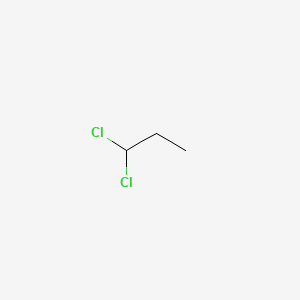 molecular formula C3H6Cl2<br>CHCl2CH2CH3<br>C3H6Cl2 B1633073 1,1-Dichloropropane CAS No. 78-99-9