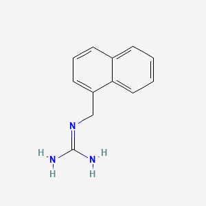 molecular formula C12H13N3 B1633074 (1-Naphthylmethyl)guanidine 