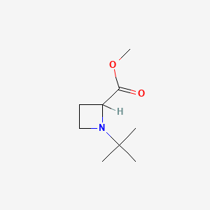 Methyl 1-tert-butyl-2-azetidinecarboxylate