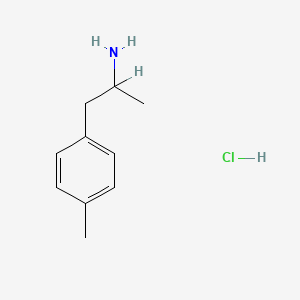 molecular formula C10H16ClN B1633133 dl-1-(4-Tolyl)-2-aminopropane hydrochloride CAS No. 3706-37-4