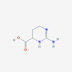 4-Pyrimidinecarboxylic acid, hexahydro-2-imino-, (+)-