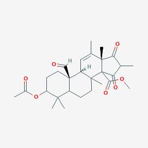 molecular formula C28H38O7 B163314 Andrastin A CAS No. 174232-42-9