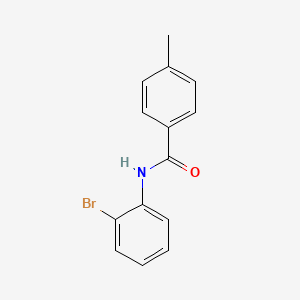 molecular formula C14H12BrNO B1633148 N-(2-bromophenyl)-4-methylbenzamide 