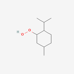 molecular formula C10H20O2 B1633216 Menthyl hydroperoxide CAS No. 26762-92-5