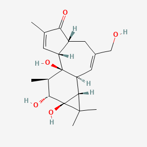 molecular formula C20H28O5 B1633219 Deoxyphorbol CAS No. 37415-57-9