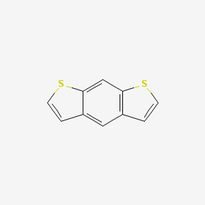 molecular formula C10H6S2 B1633290 thieno[3,2-f][1]benzothiole CAS No. 267-61-8