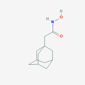 B163330 2-(1-adamantyl)-N-hydroxyacetamide CAS No. 136561-40-5