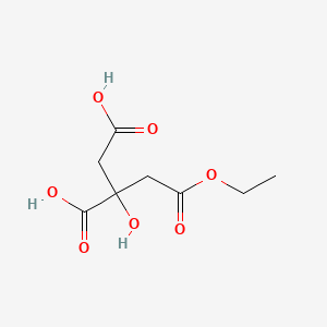 molecular formula C8H12O7 B1633342 1-Ethyl citrate CAS No. 4552-00-5