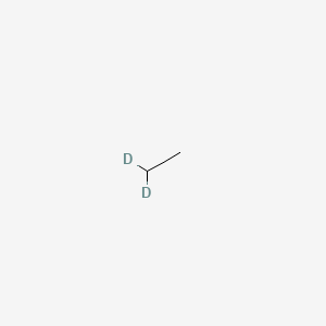molecular formula C2H6 B1633343 Ethane-1,1-D2 CAS No. 28882-22-6
