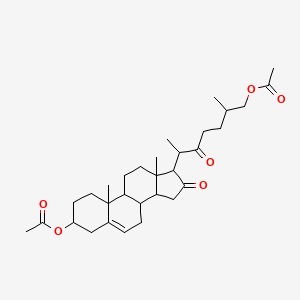 molecular formula C31H46O6 B1633363 Kryptogenin-3,26-diacetate CAS No. 65391-73-3