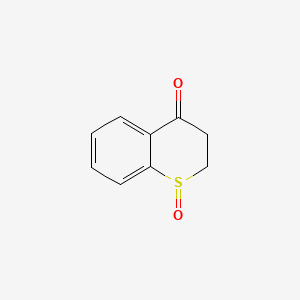 molecular formula C9H8O2S B1633413 Thiochromanone 1-oxide 