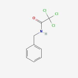 molecular formula C9H8Cl3NO B1633433 N-benzyl-2,2,2-trichloroacetamide 