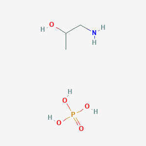 molecular formula C3H12NO5P B1633463 Isopropanolamine Phosphate CAS No. 67952-32-3