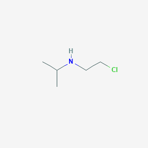 molecular formula C5H12ClN B1633501 N-(2-chloroethyl)propan-2-amine 