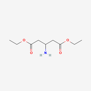 molecular formula C9H17NO4 B1633502 Diethyl 3-aminopentanedioate CAS No. 60793-95-5
