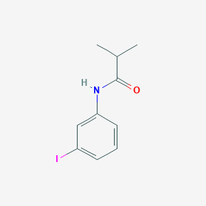 molecular formula C10H12INO B1633536 N-(3-iodophenyl)-2-methylpropanamide 
