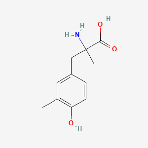 molecular formula C11H15NO3 B1633804 dl-alpha,3-Dimethyltyrosine 