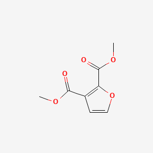 molecular formula C8H8O5 B1633813 dimethyl furan-2,3-dicarboxylate CAS No. 81870-74-8