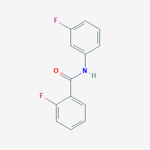 2-fluoro-N-(3-fluorophenyl)benzamide