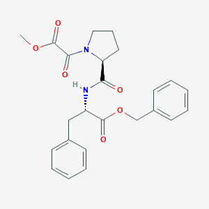 N-Carbomethoxycarbonyl-prolyl-phenylalanyl-benzyl ester