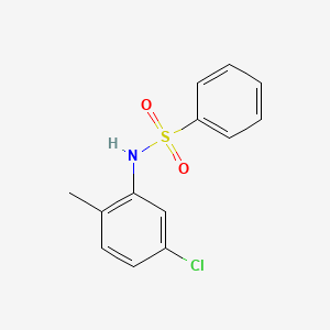 N-(5-chloro-2-methylphenyl)benzenesulfonamide