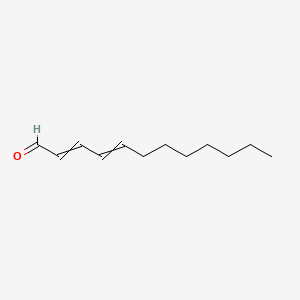 molecular formula C12H20O B1633863 Dodeca-2,4-dienal CAS No. 21662-15-7