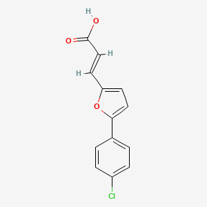 3-[5-(4-Chlorophenyl)furan-2-yl]acrylic acid