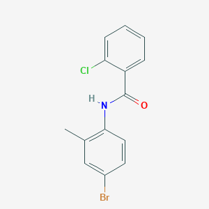 N-(4-bromo-2-methylphenyl)-2-chlorobenzamide