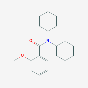 N,N-dicyclohexyl-2-methoxybenzamide