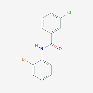 N-(2-bromophenyl)-3-chlorobenzamide