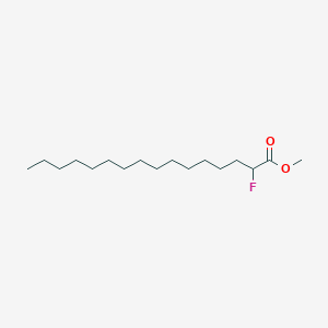 molecular formula C17H33FO2 B1633910 Methyl 2-fluoropalmitate 