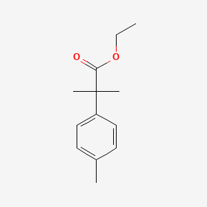 molecular formula C13H18O2 B1633963 Ethyl 2-methyl-2-(4-methylphenyl)propanoate 